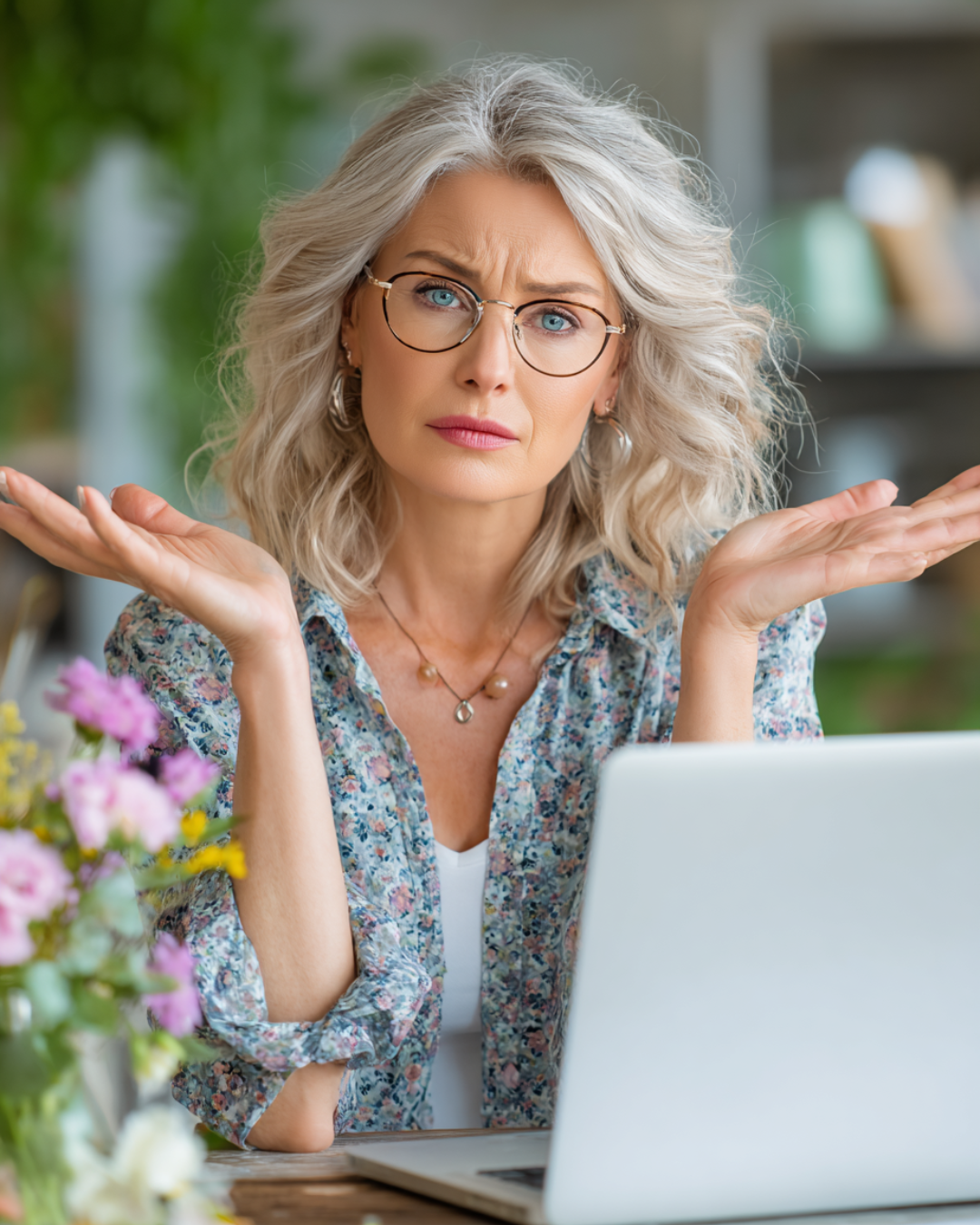 Frustrated woman