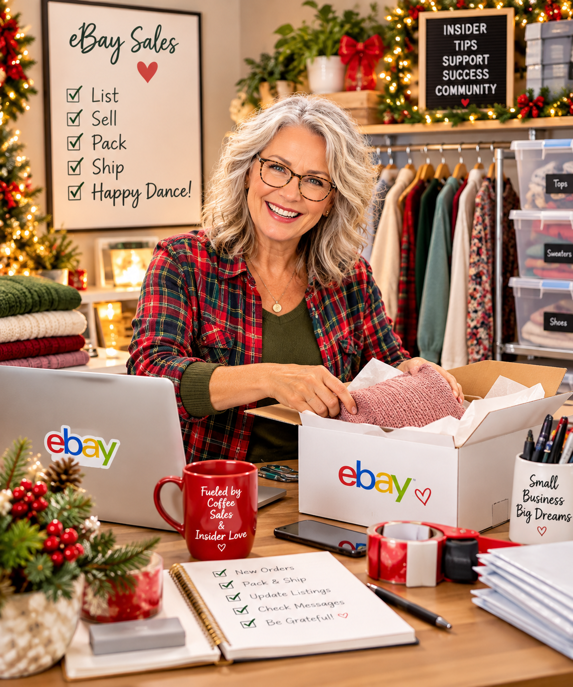 Working my eBay Biz